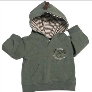 Kids Headquarters Dino Hoodie - Green